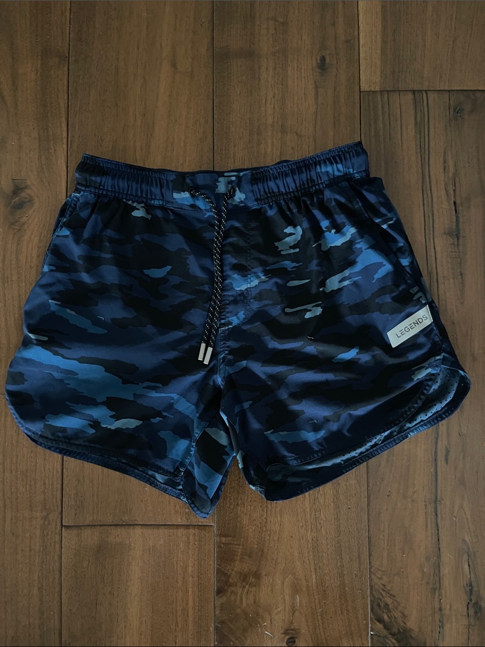 Legends Men’s Navy Camo Athletic Shorts